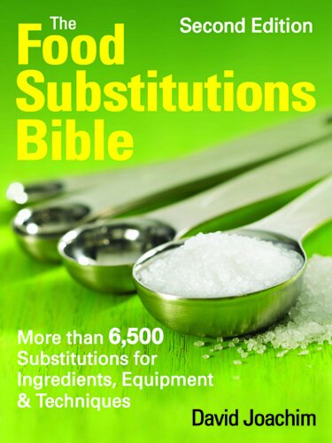 Book for cooks entitled Food Substitutions Bible
